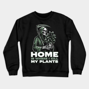 Crazy Plant Lady Botanist House Plant Lover Plant Parent Crewneck Sweatshirt